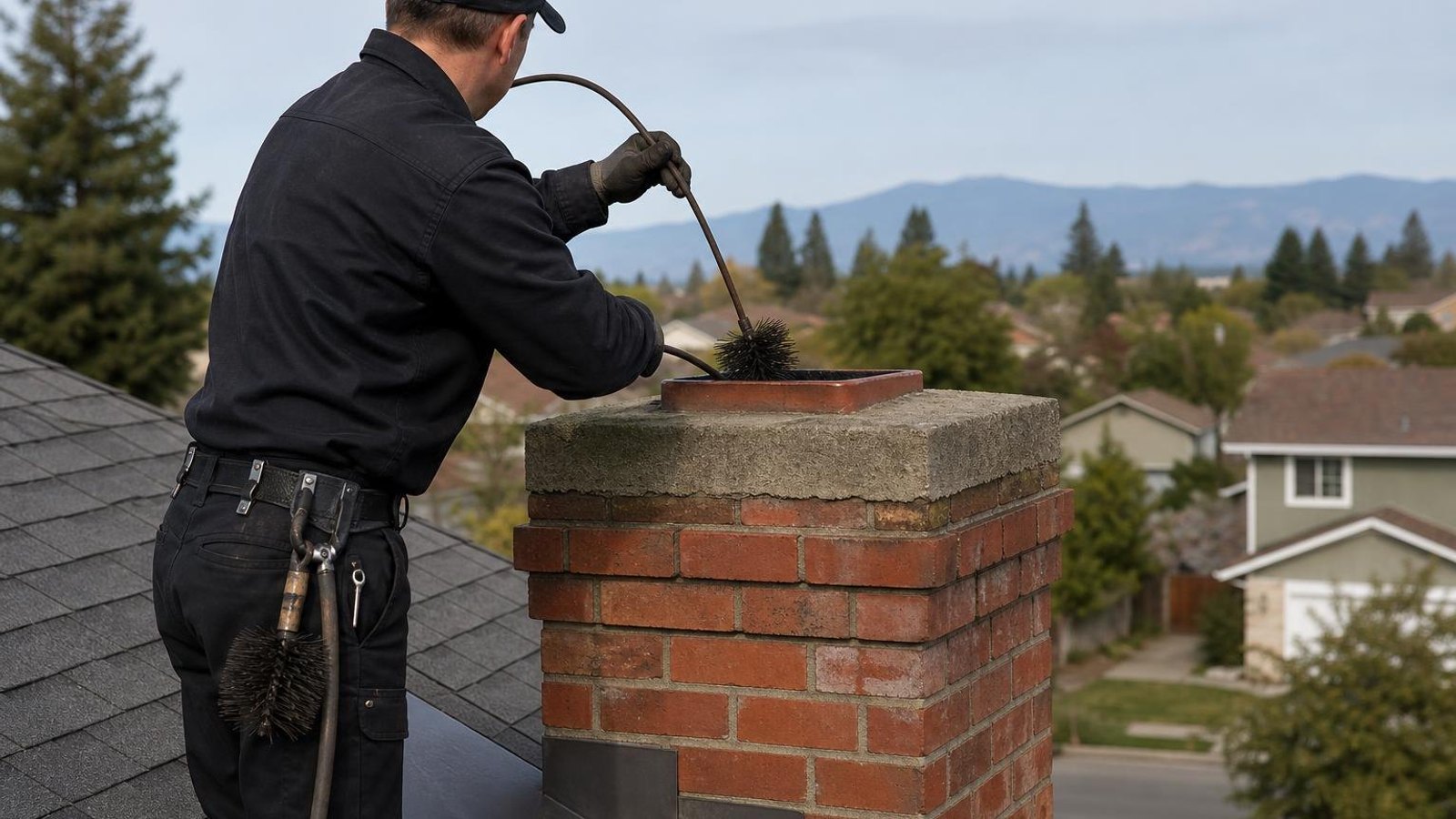 Local chimney sweep & inspection for Santa Clara homes